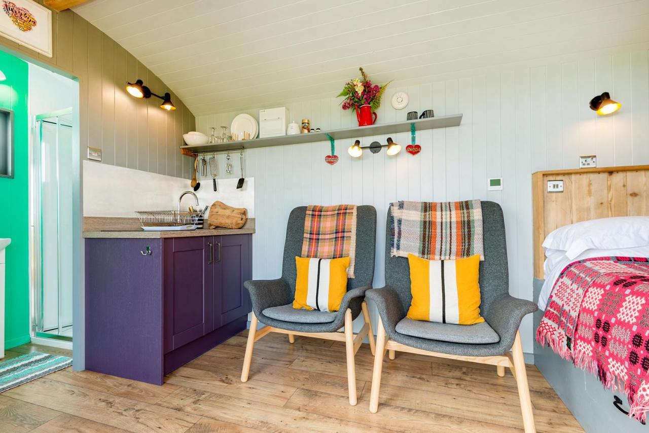 Kidwelly The Big Cwtch Shepherd'S Hut מראה חיצוני תמונה